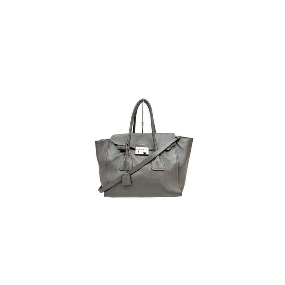 Authenticates Prada Gray Handsbag - Picture 1 of 4